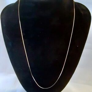 SOLD  Solid 14K Gold Made in Italy S Link Necklace 20 inches